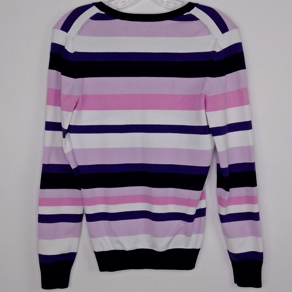 Tommy Hilfiger Multi Colored Striped Sweater (S) - Picture 2 of 10